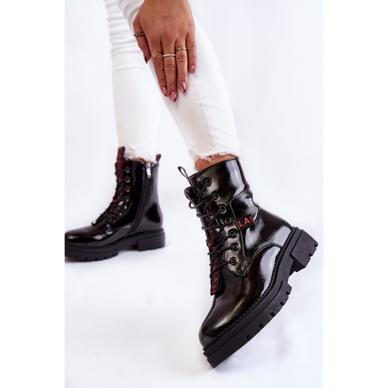 Lackade Varmstövlar La.Fi 250054B-LA Svart 2