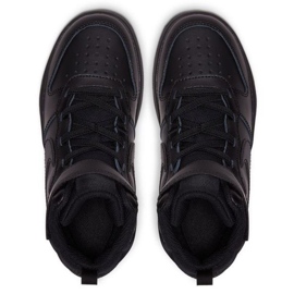 Nike Court Borough Mid 2 Jr CD7783 001 svart 1