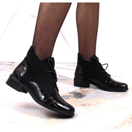 Snörstövlar Jezzi W JEZ299C svart 2