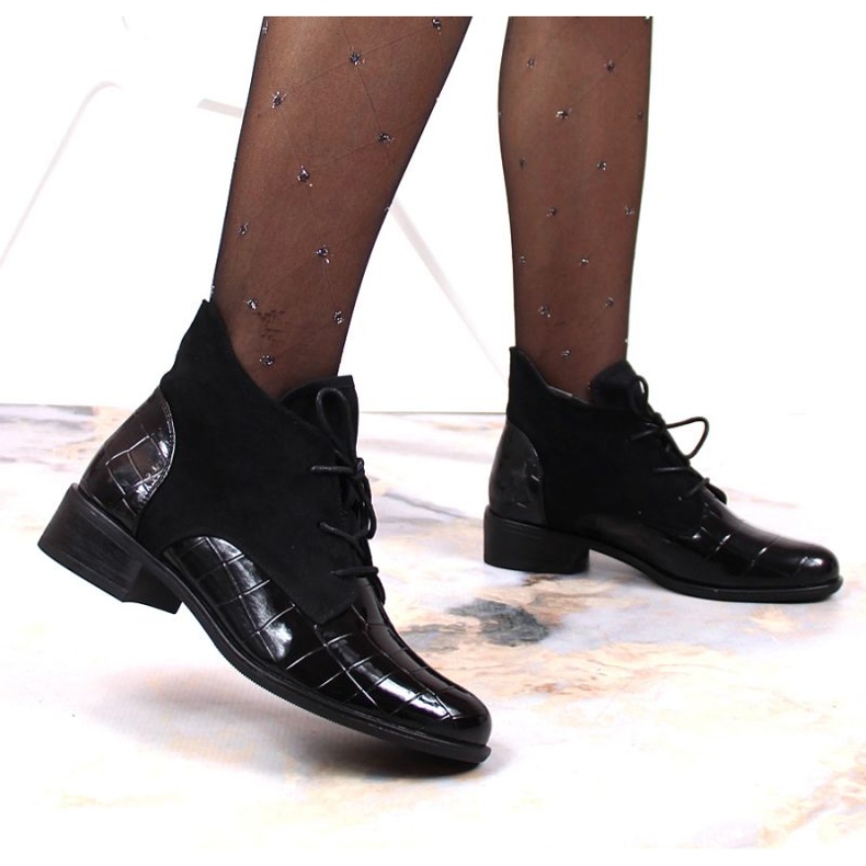 Snörstövlar Jezzi W JEZ299C svart 2