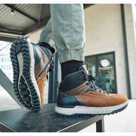 Bruna herrskor Rieker U0161-42 1