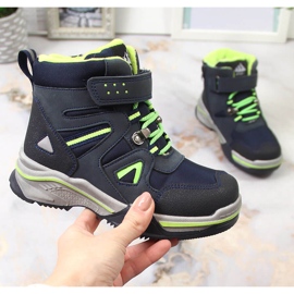 News Pojkskor isolerade med fårull marinblå Nyheter svart grön 1