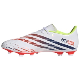 Adidas Predator Edge.4 FxG M GW0989 fotbollsskor vit vit 1