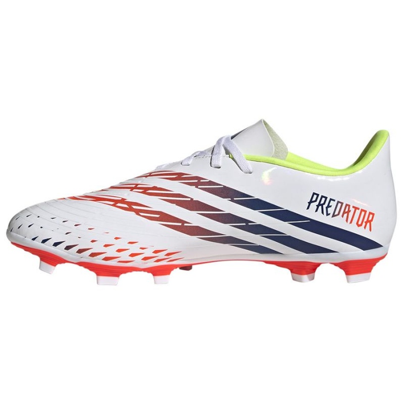 Adidas Predator Edge.4 FxG M GW0989 fotbollsskor vit vit 1