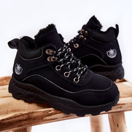 Barns varma stövlar Svart Otto 2