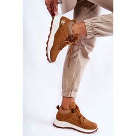 PA1 Kvinnors varma vandringsskor Trappers Camel Otto brun 2