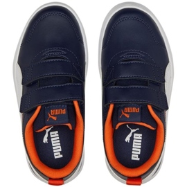 Puma Courtflex v2 V Ps Jr 37154326 marinblå 1