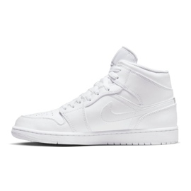 Nike Air Jordan 1 Mid M 554724-136 vit 1