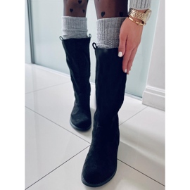 BM Stövlar med rak Unnu Black ovandel svart 2