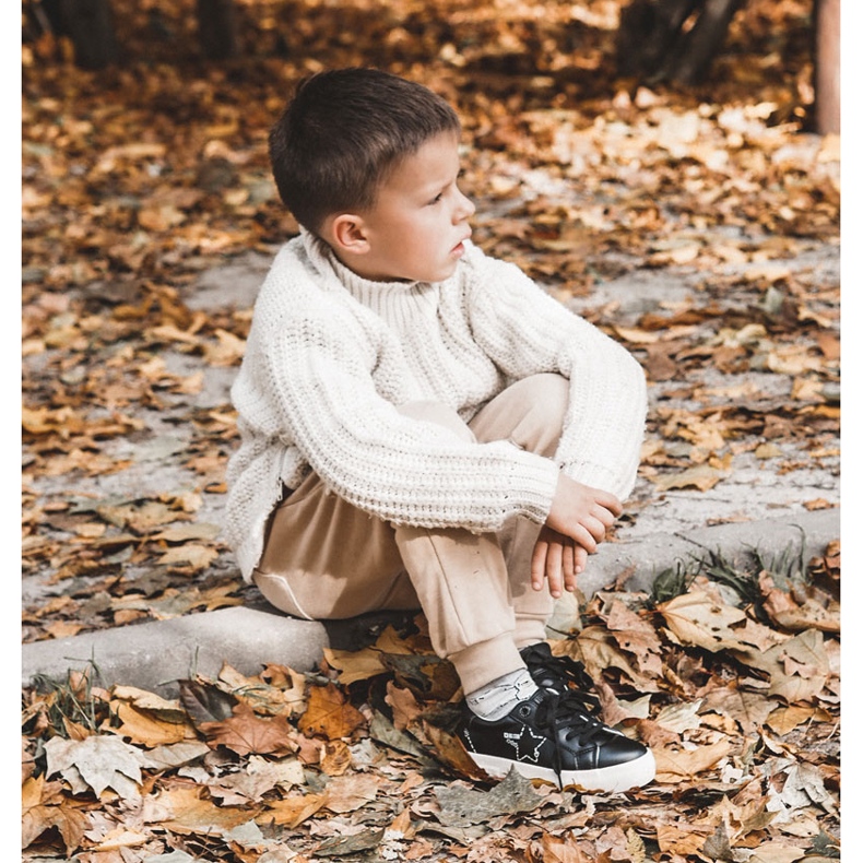 Sportskor för barn Snörning Big Star KK374223 Svart 1