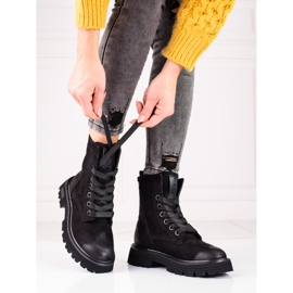 Big Star svarta mockastövlar KK274503 1