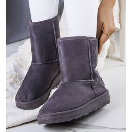 Grå Big Star EE274417 snöstövlar 2