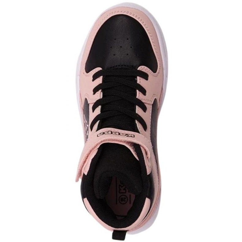 Kappa Lineup Jr 260926K 2111 skor svart rosa 1