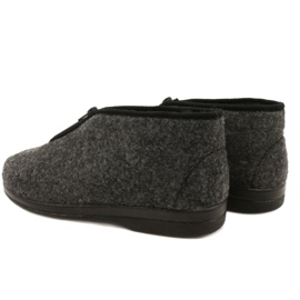 Isolerade herrtofflor Filt Adanex 22530- PPP6 Grå 3