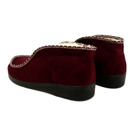 Varma tofflor Filt Adanex 17013 Burgundy mångfärgad 3