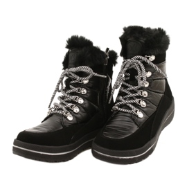 Caprice Women's Black Snow Boots Waterproof 9-26240-29 019 svart 2