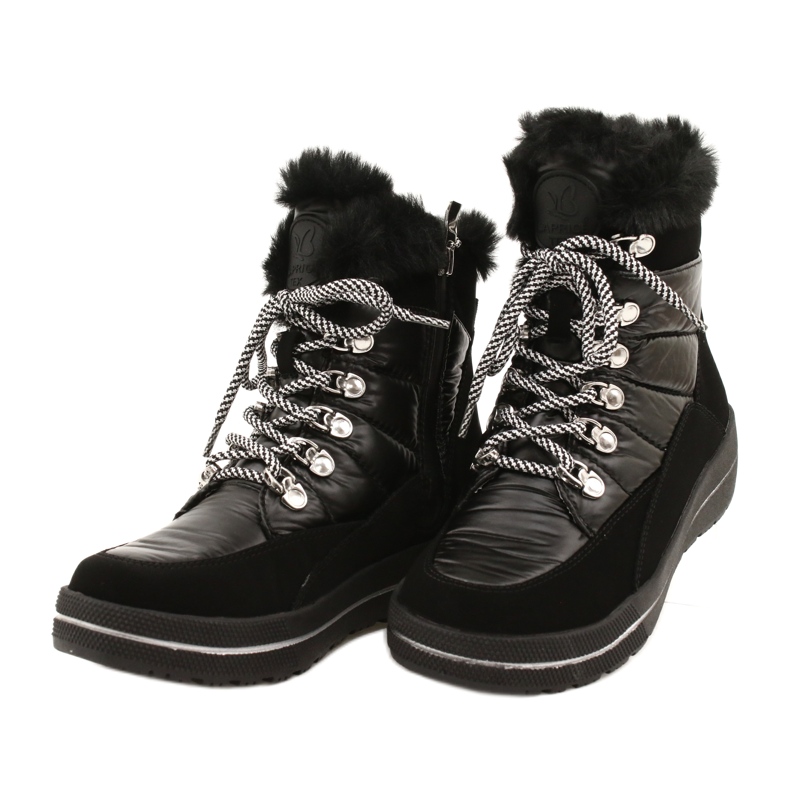 Caprice Women's Black Snow Boots Waterproof 9-26240-29 019 svart 2