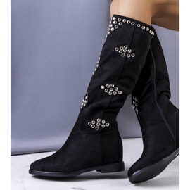 BM Svarta, isolerade kilstövlar från Rivalta 2