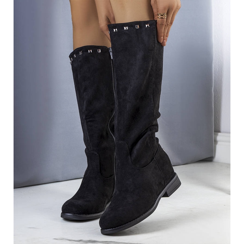 BM Svarta Licurla kilstövlar 1