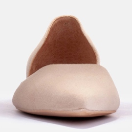 Marco Shoes Subtila ballerinor beige 2