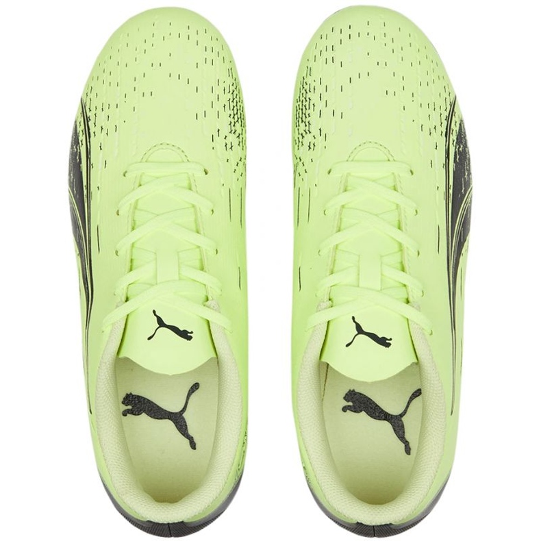 Puma Ultra Play FG / AG Jr 106923 01 fotbollsskor grön grön 2