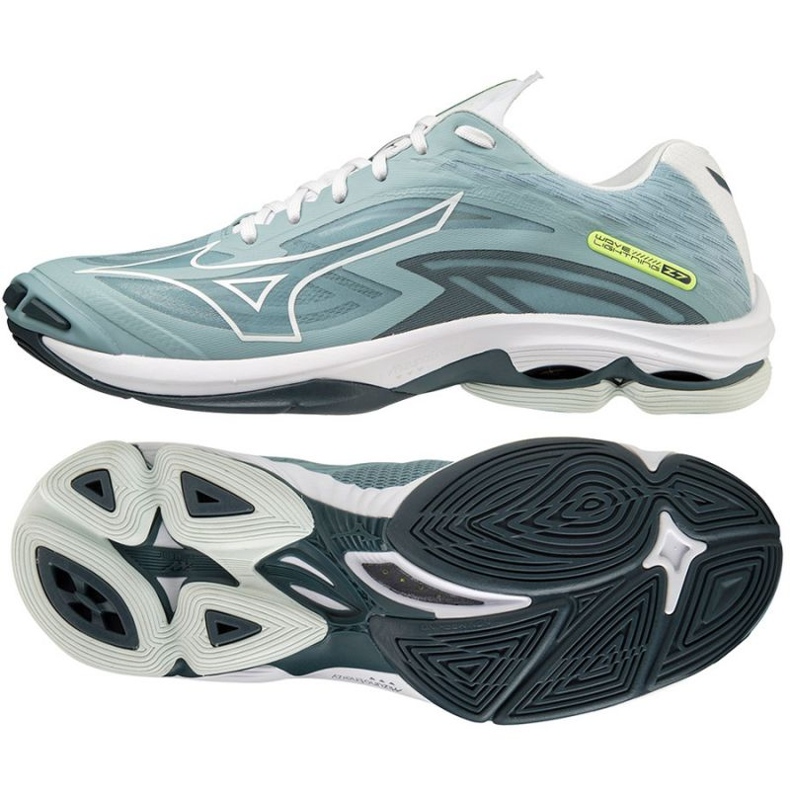 Mizuno Wave Lightning Z7 M V1GA220038 volleybollskor grå nyanser av grått 1