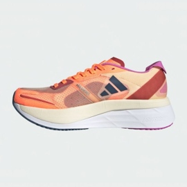 Adidas Adizero Boston 11 W GX6654 skor svart röd violett orange mångfärgad gul 1
