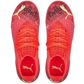 Puma Future 3.4 It Jr 107013 03 fotbollsskor röd apelsiner och röda 1