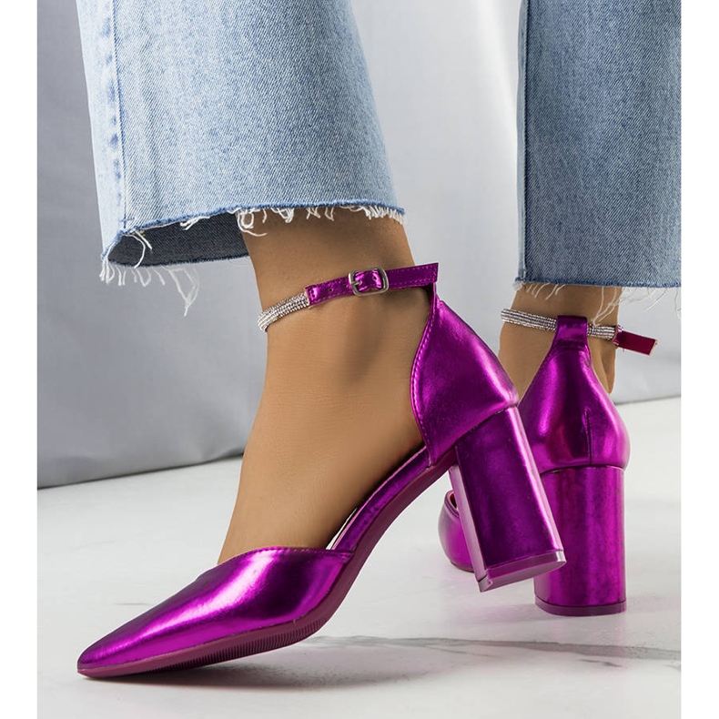 BM Rosa pumps med Leighton cubic zirconia 1