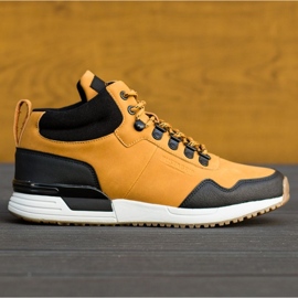 Höga läderstövlar Jogger Pro Bustagrip M MRM6C brun 1