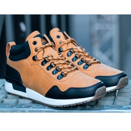 Höga läderstövlar Jogger Pro Bustagrip M MRM6C brun 2