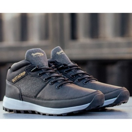 Läder sneakers skor Trax Bustagrip M MRM7A svart 2