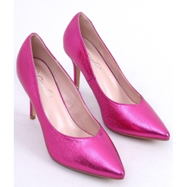 Metalliska Claire Fushia stiletter rosa 1