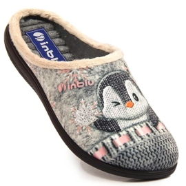 Bekväma varma hemtofflor Inblu W ARC25 grå 1