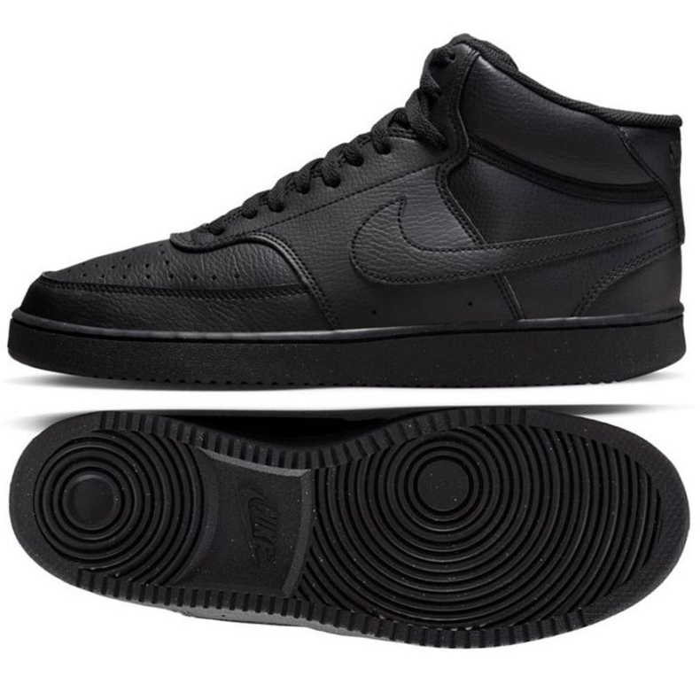 Nike Court Vision Mid Next Nature DN3577 003 skor svart 1