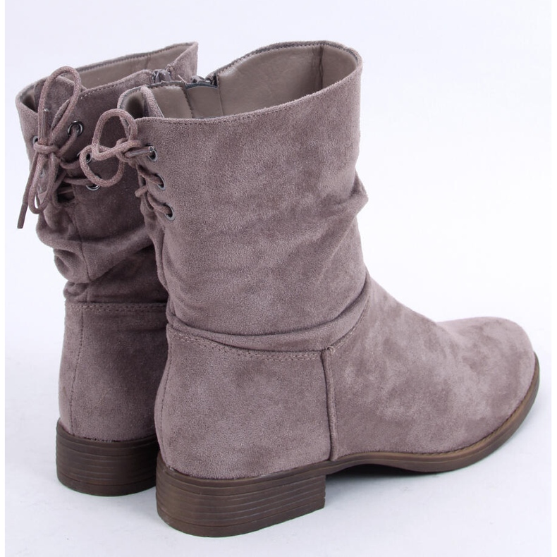 PA1 Theda Khaki platt mockaboots beige 2