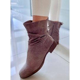 PA1 Theda Khaki platt mockaboots beige 1