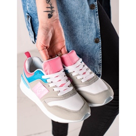 TRENDI Casual sportskor beige mångfärgad 2