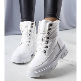 PA1 Anderson vita snöstövlar för kvinnor 1