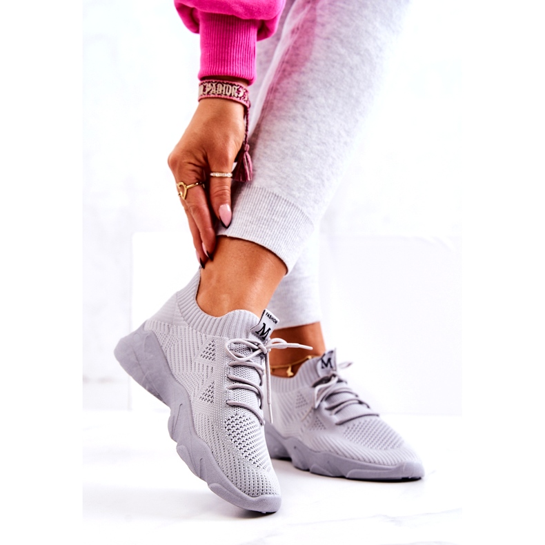 PS1 Sportskor Tyg Sneakers Grå Nolene 1