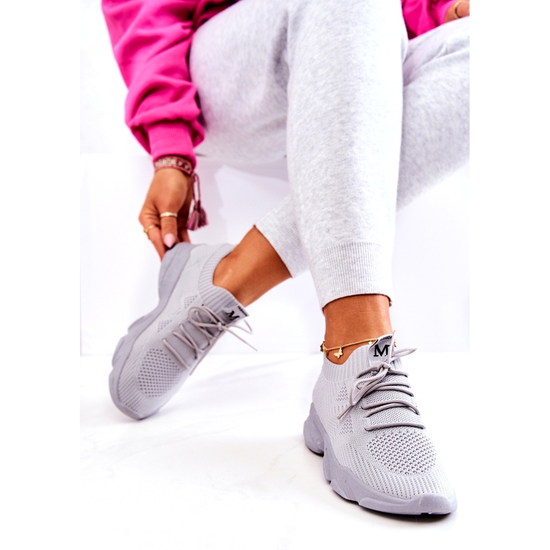 PS1 Sportskor Tyg Sneakers Grå Nolene 2