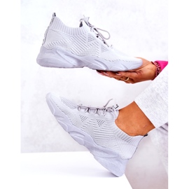 PS1 Sportskor Tyg Sneakers Grå Nolene 4