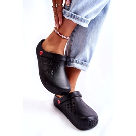 Lätt tofflor för kvinnor Kroks Big Star II275001 Svart 5