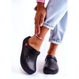 Lätt tofflor för kvinnor Kroks Big Star II275001 Svart 2