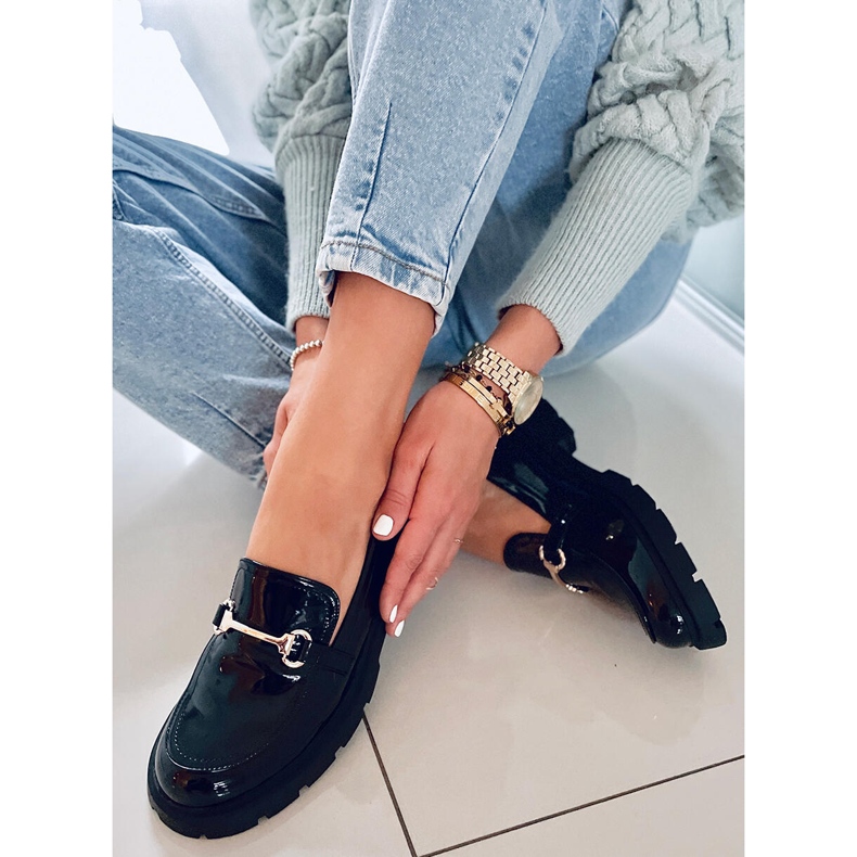 PA1 Bridget Black loafers för kvinnor svart 2