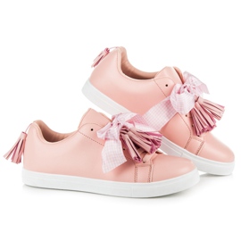 Vices Boho sneakers med band rosa 1
