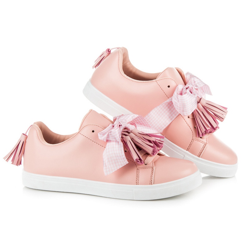 Vices Boho sneakers med band rosa 1