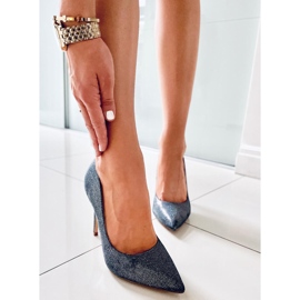 PA1 Halsey Gun iriserande klackar för kvinnor marinblå mångfärgad 2