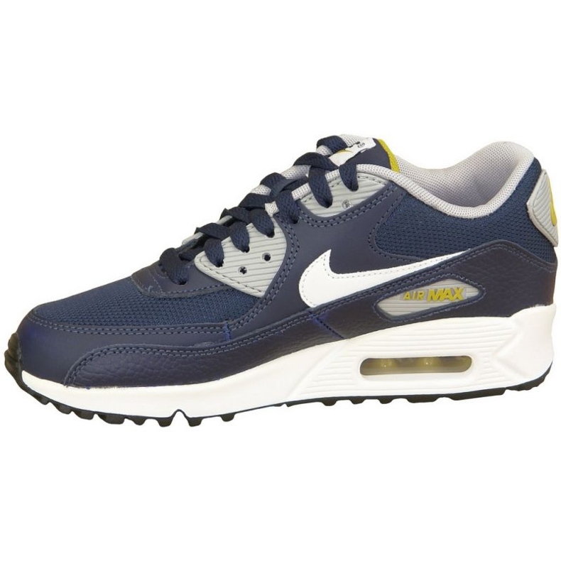 Nike Air Max 90 Gs W 307793-417 skor marinblå 1