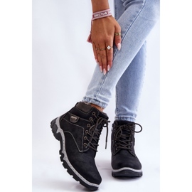 PA1 Dam Trapper Boots Warm Zipper Black Jake svart 1